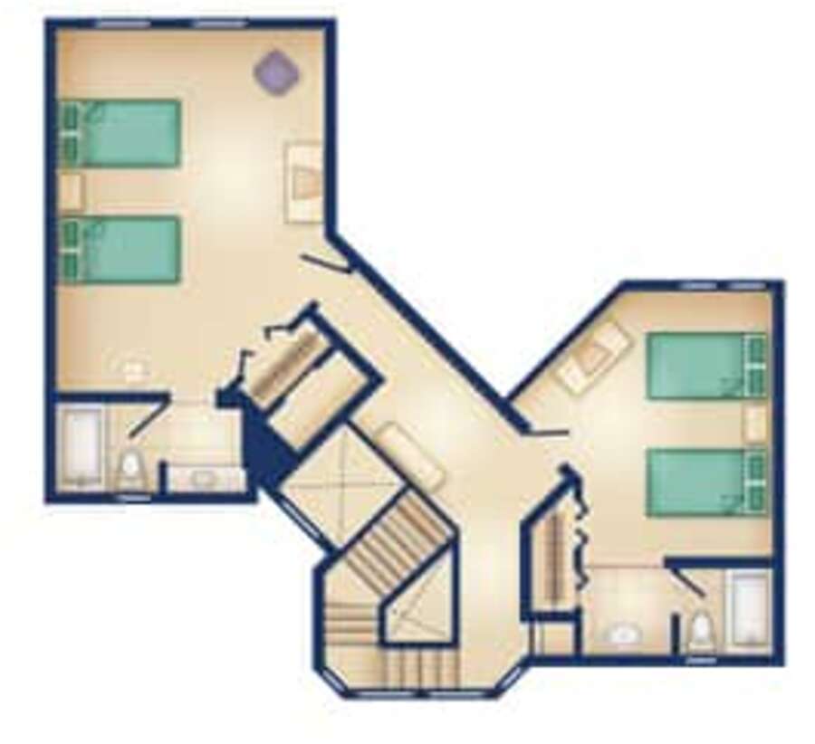 Old Key West - 3BR Floor Plan