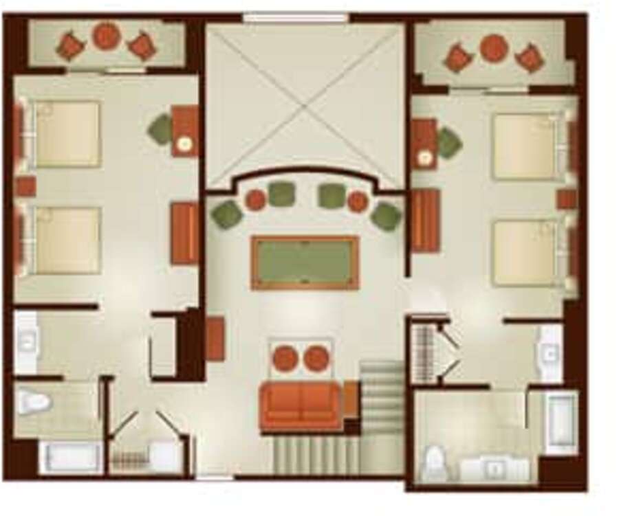 Grand Californian - 3BR Floor Plan