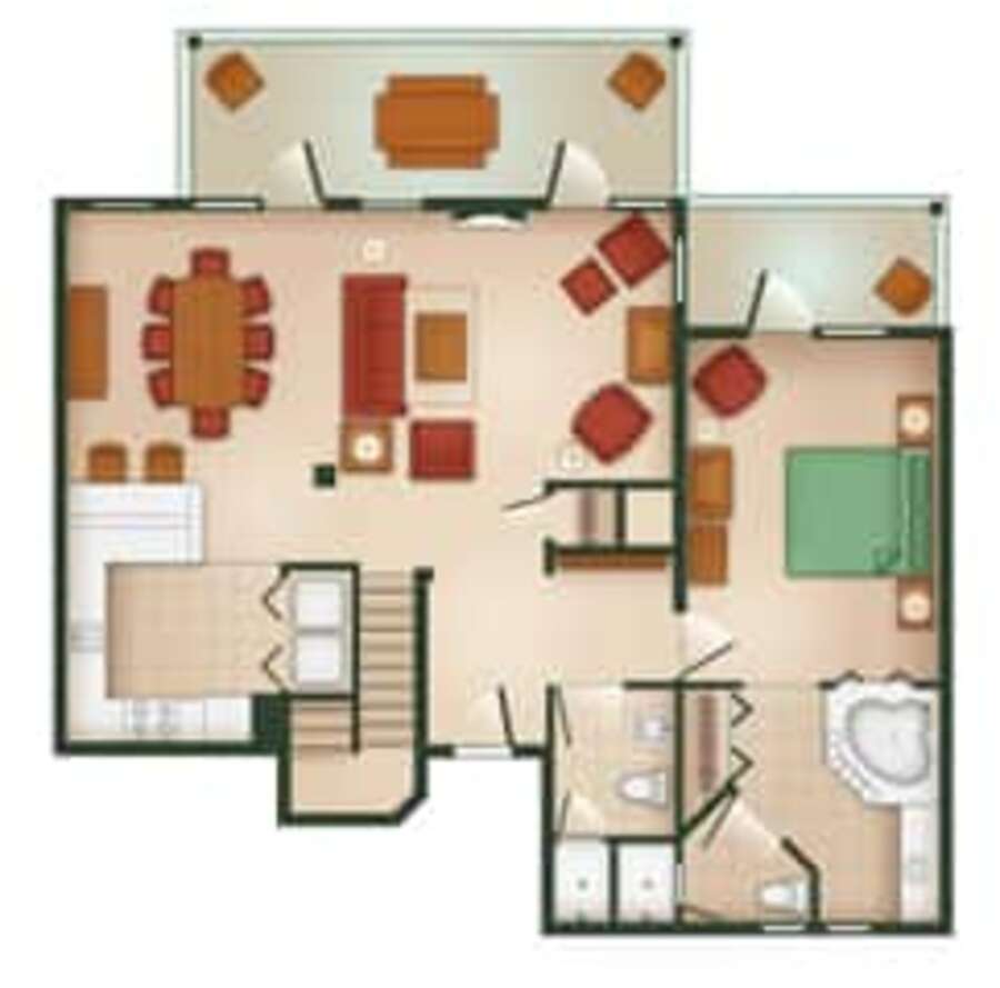 Hilton Head - 3BR Floor Plan