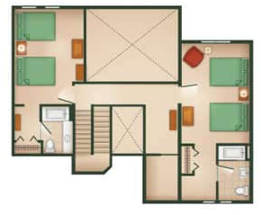 Hilton Head - 3BR Floor Plan