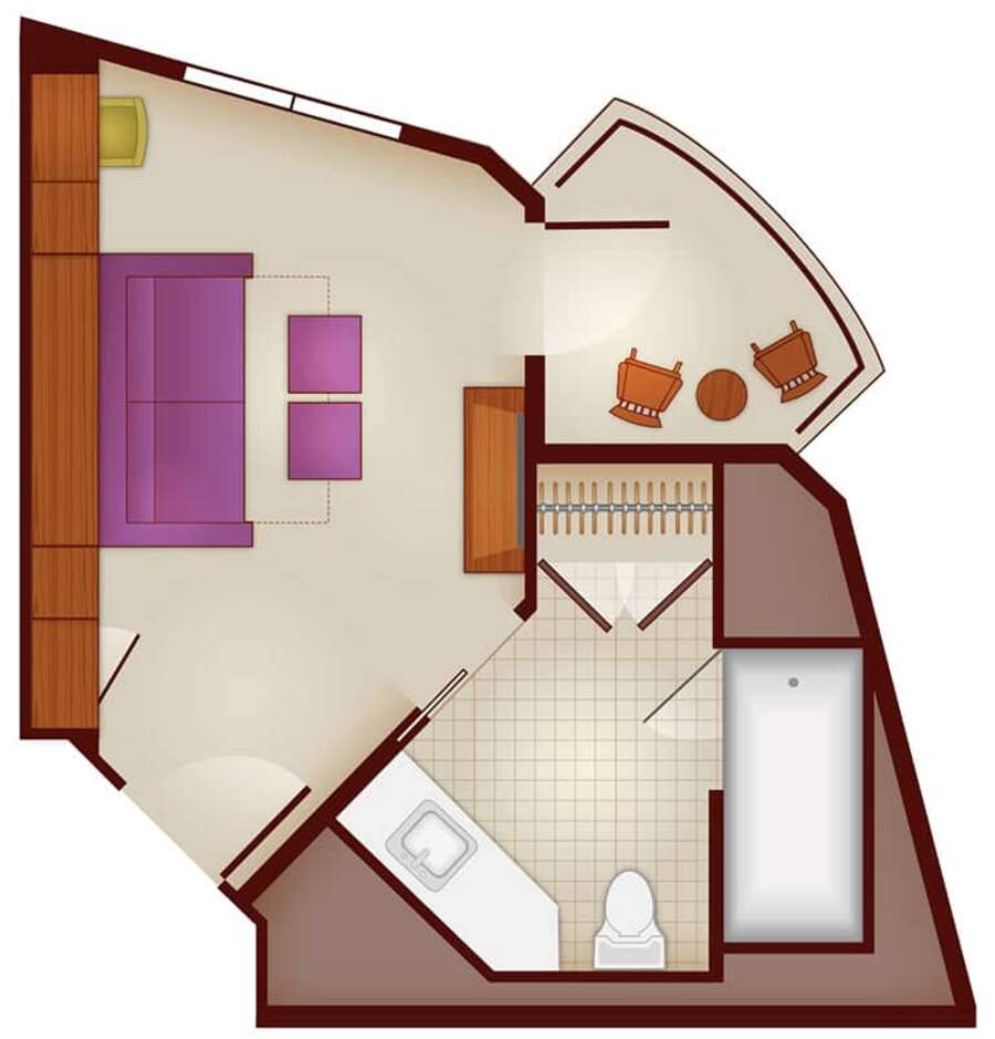 Riviera - Tower Studio Floor Plan