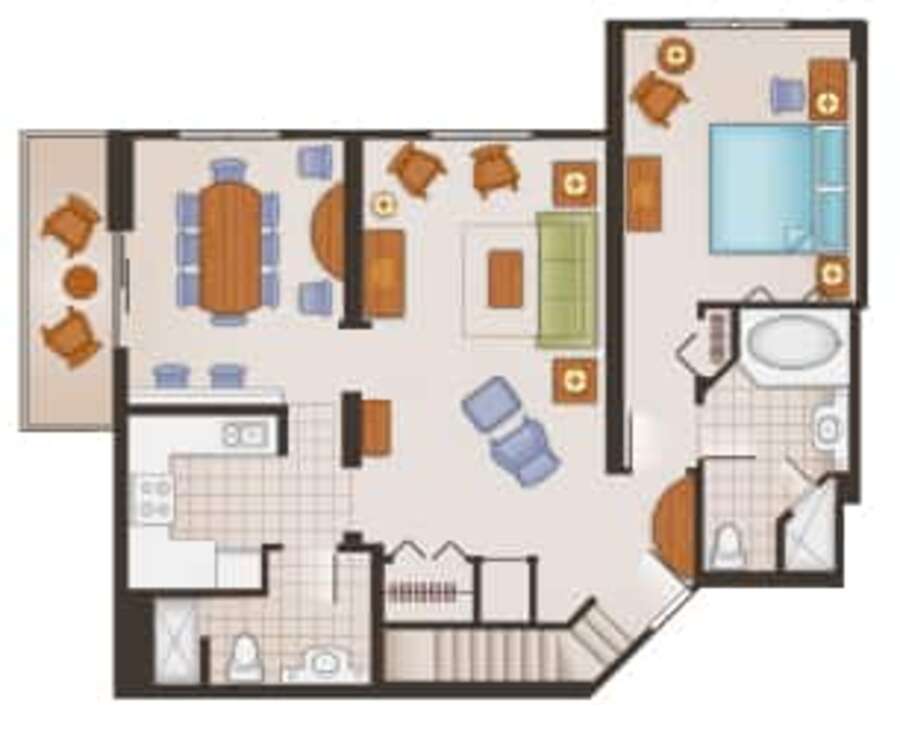 Saratoga Springs - 3BR Floor Plan