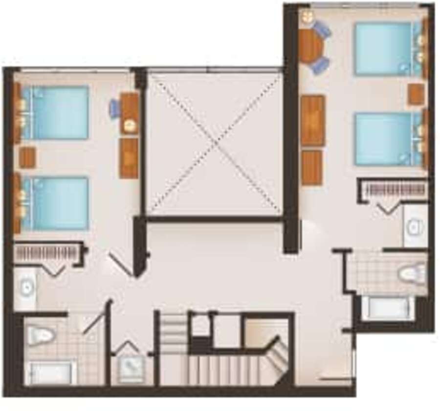 Saratoga Springs - 3BR Floor Plan
