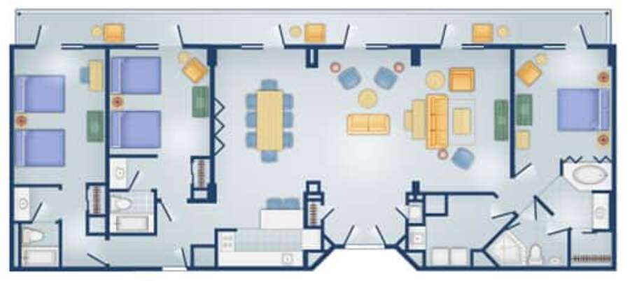 Boardwalk - 3BR Floor Plan